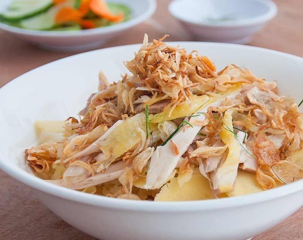 Ăn - Chơi - Bật mí cách làm xôi gà xé nấm hương bằng nồi cơm điện (Hình 3).