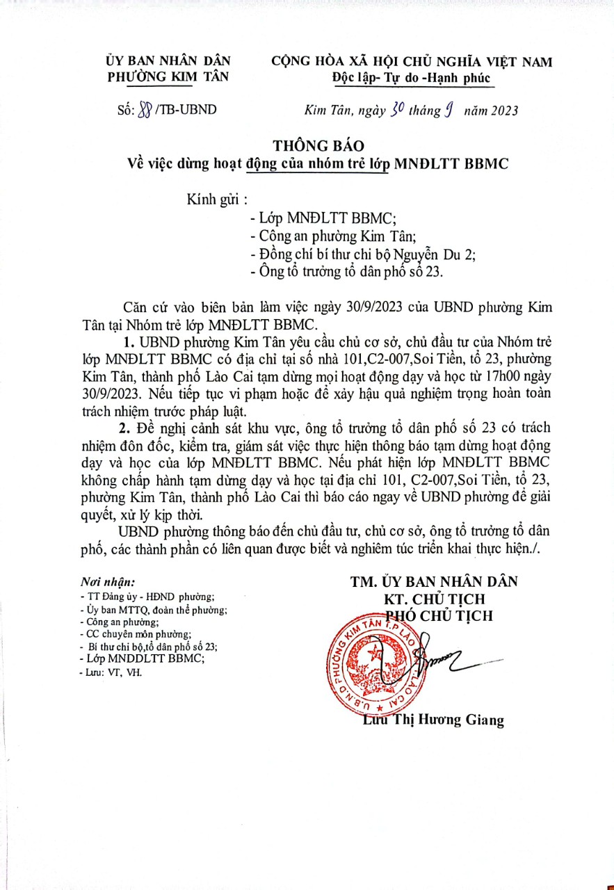 Chuyện học đường - Dừng hoạt động một cơ sở mầm non tư thục do giáo viên xảy ra ẩu đả trước mặt trẻ (Hình 2).