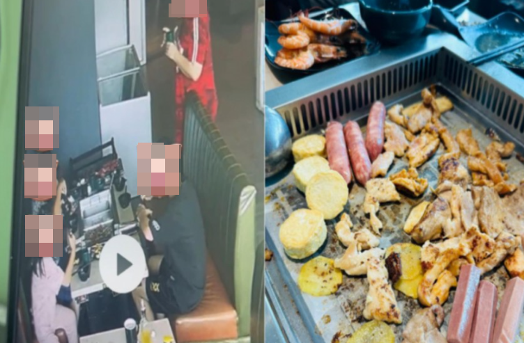 gia dinh 5 nguoi nhung goi 600 dia thit khi di an buffet chu cua hang check camera thi ngo ngang khi biet su that1 gia dinh 5 nguoi nhung goi 600 dia thit khi di an buffet chu cua hang check camera thi ngo ngang khi biet su that1
