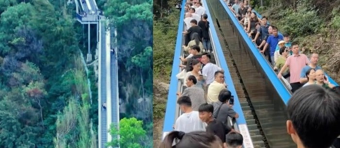 doc la trung quoc chiec thang may 34 ty dong duoc lap dat tren nui giup du khach tan huong ve dep ma khong ton suc1 doc la trung quoc chiec thang may 34 ty dong duoc lap dat tren nui giup du khach tan huong ve dep ma khong ton suc1