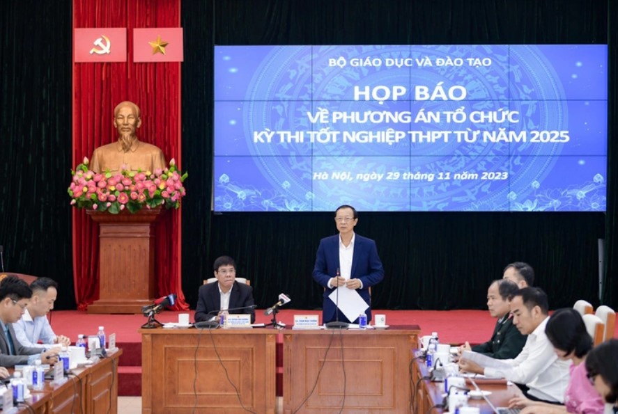 thi tot nghiep thpt tu 2025 de thi minh hoa se cong bo vao quy 4 2023