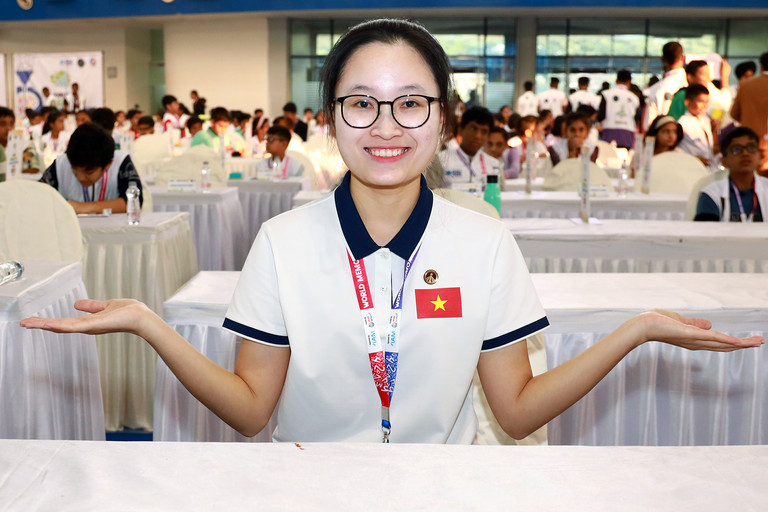 chan dung co gai viet pha ky luc tai cuoc thi sieu tri nho the gioi2