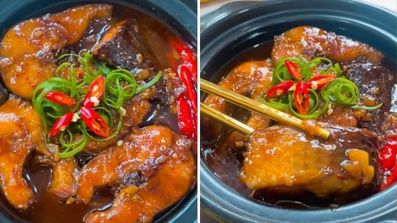 doi gio cho gia dinh bang mon ca loc kho to thom ngon het y5