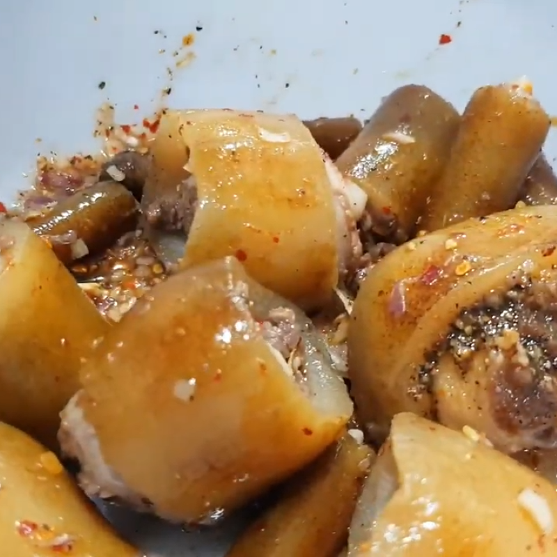 cuoi tuan lam mon duoi bo ham bia ngon kho cuong 5