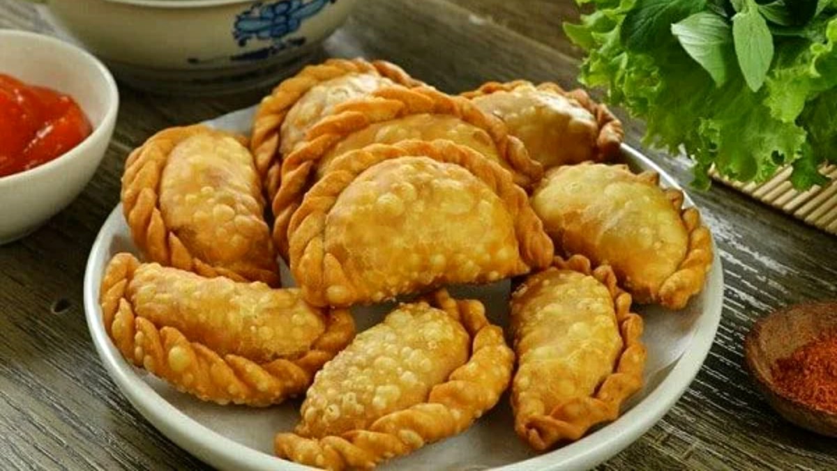 cuoi tuan lam mon banh goi nhan thit don gian ma ngon ngat ngay13 cuoi tuan lam mon banh goi nhan thit don gian ma ngon ngat ngay13