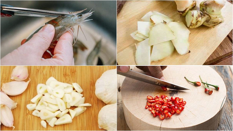cach lam mam tom chua hue chua man ngot thom dam da huong vi co do2