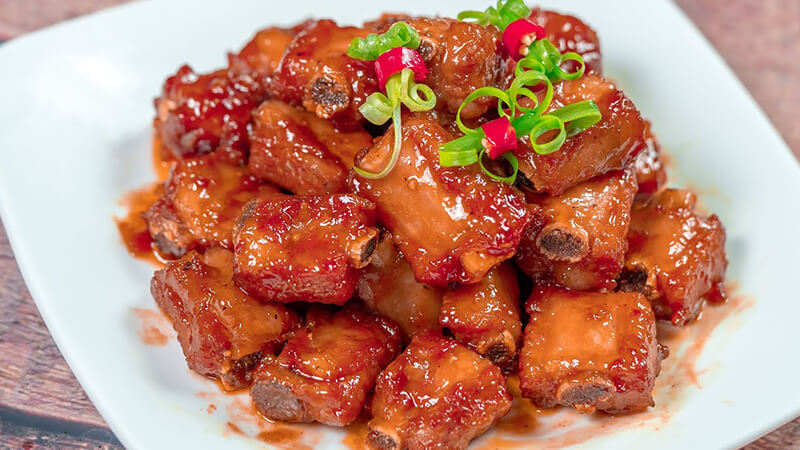 cong thuc lam mon suon kho nuoc dua an rat hao com1