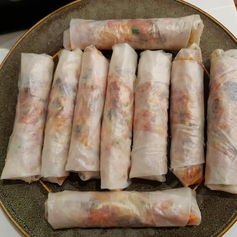 cuoi tuan lam nem ran thom ngon dai ca nha6