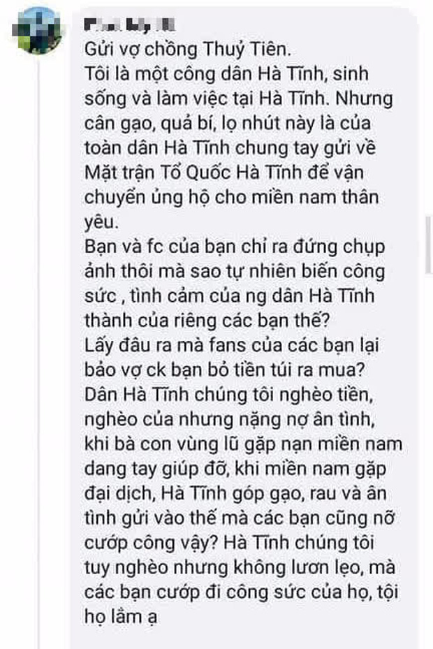 bi noi nhan vo ca tram tan luong thuc nguoi dan ha tinh tiep te cho tp hcm thuy tien noi gi dspl 6