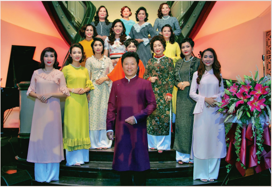 nha thiet ke si hoang mot doi say duyen tham ao dai dspl 1