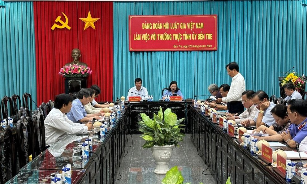 dang doan hoi luat gia viet nam lam viec voi thuong truc tinh uy ben tre dspl 1 dang doan hoi luat gia viet nam lam viec voi thuong truc tinh uy ben tre dspl 1