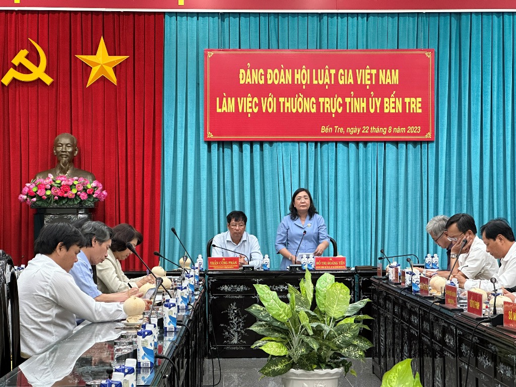 dang doan hoi luat gia viet nam lam viec voi thuong truc tinh uy ben tre dspl 61 dang doan hoi luat gia viet nam lam viec voi thuong truc tinh uy ben tre dspl 61