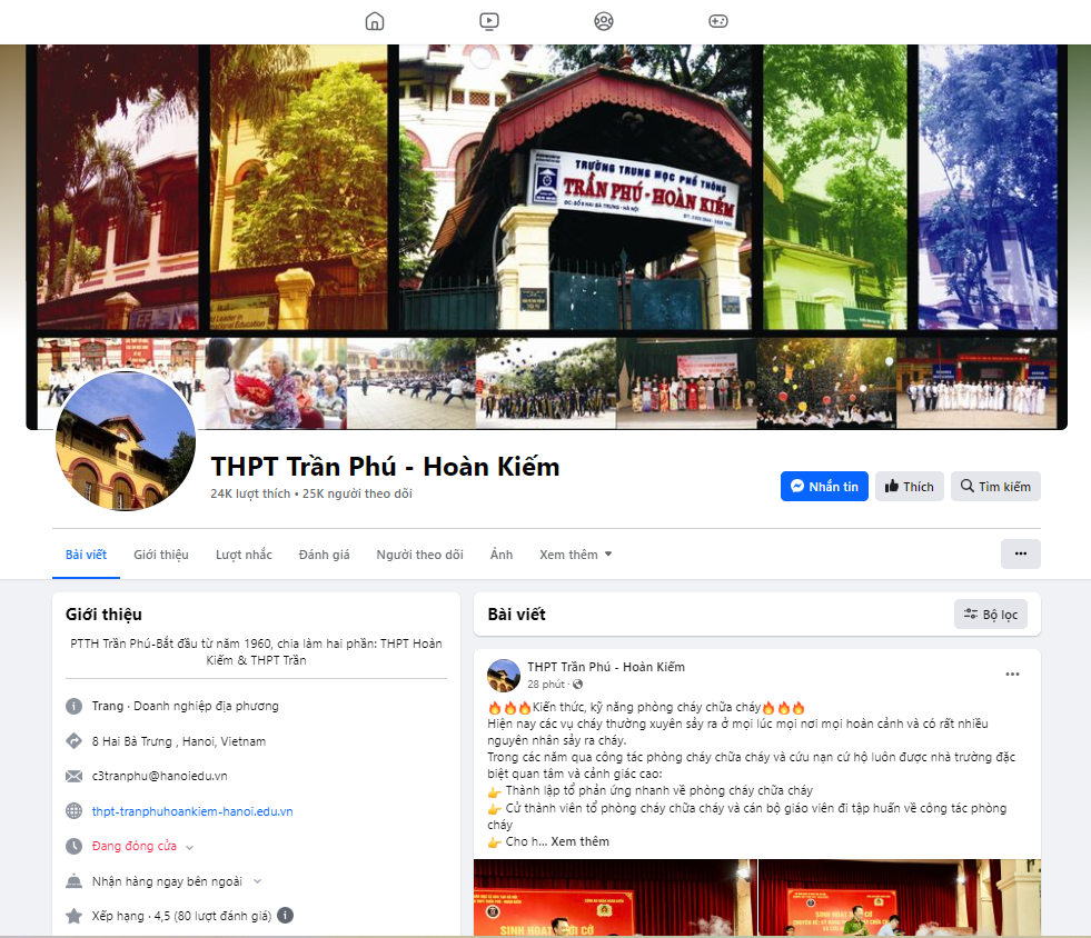 fanpage truong thpt tran phu hoan kiem ha noi bi gia mao dspl 2 fanpage truong thpt tran phu hoan kiem ha noi bi gia mao dspl 2