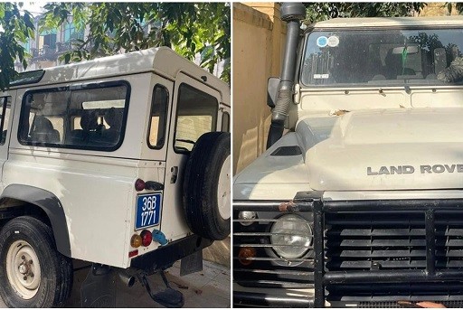 nguoi trung dau gia xe land rover bien xanh o thanh hoa bo coc dspl 1 nguoi trung dau gia xe land rover bien xanh o thanh hoa bo coc dspl 1