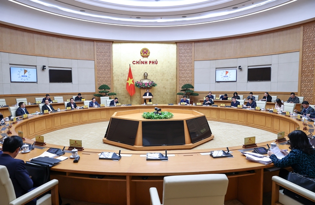 thu tuong pham minh chinh chu tri phien hop chinh phu chuyen de xay dung phap luat thang 1 2024 dspl 2