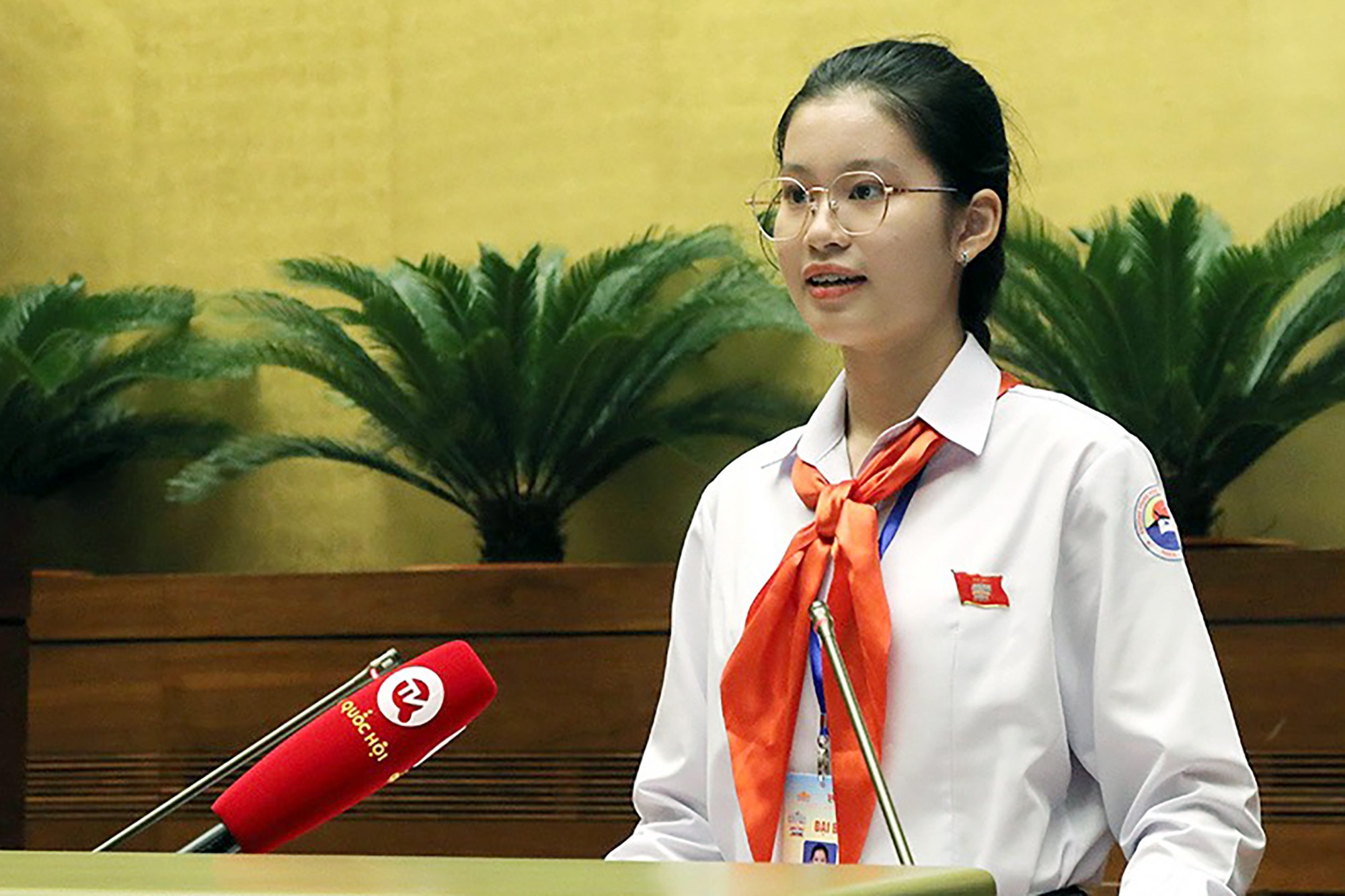 nu sinh nho tuoi nhat trong 20 de cu guong mat tre viet nam tieu bieu 2023 sau thanh tich dang ne la bi mat ngot ngao dspl 1
