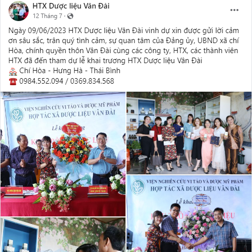 Kinh doanh - HTX Vân Đài có dấu hiệu mạo danh Học viện Nông nghiệp Việt Nam (Hình 5).