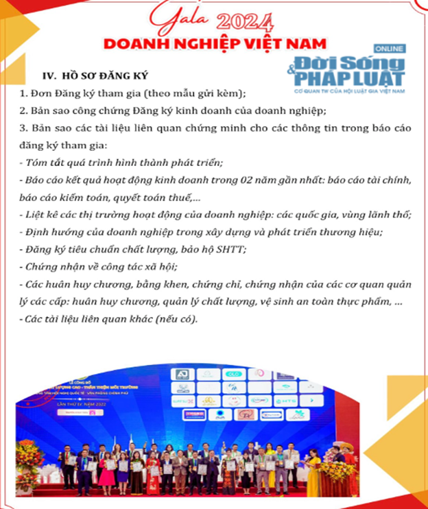 Kinh doanh - Giám đốc QCC tư vấn quy trình “thần tốc”, doanh nghiệp “ma” lọt top vinh danh Gala doanh nghiệp Việt Nam 2024