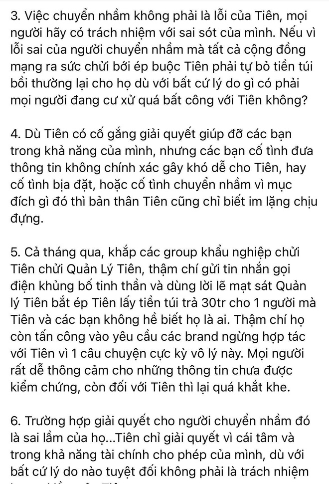 thuy tien chinh thuc len tieng ve lum xum khan gia chuyen nham 30 trieu dong4 thuy tien chinh thuc len tieng ve lum xum khan gia chuyen nham 30 trieu dong4