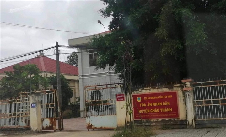 tay ninh truy to cuu chanh an pho chanh an tand huyen chau thanh tay ninh truy to cuu chanh an pho chanh an tand huyen chau thanh