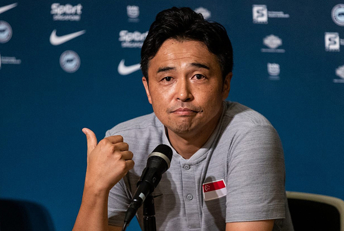 aff cup 2020 hlv tuyen singapore noi gi sau tran thua dau don truoc indonesia