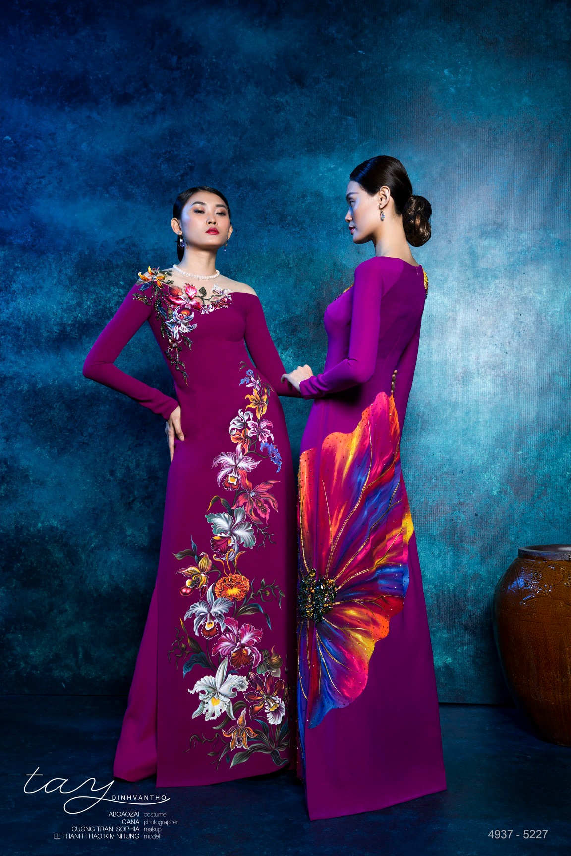 ntk dinh van tho lam show thoi trang ao dai go cua 90 dung ngay quoc te hanh phuc 20 3