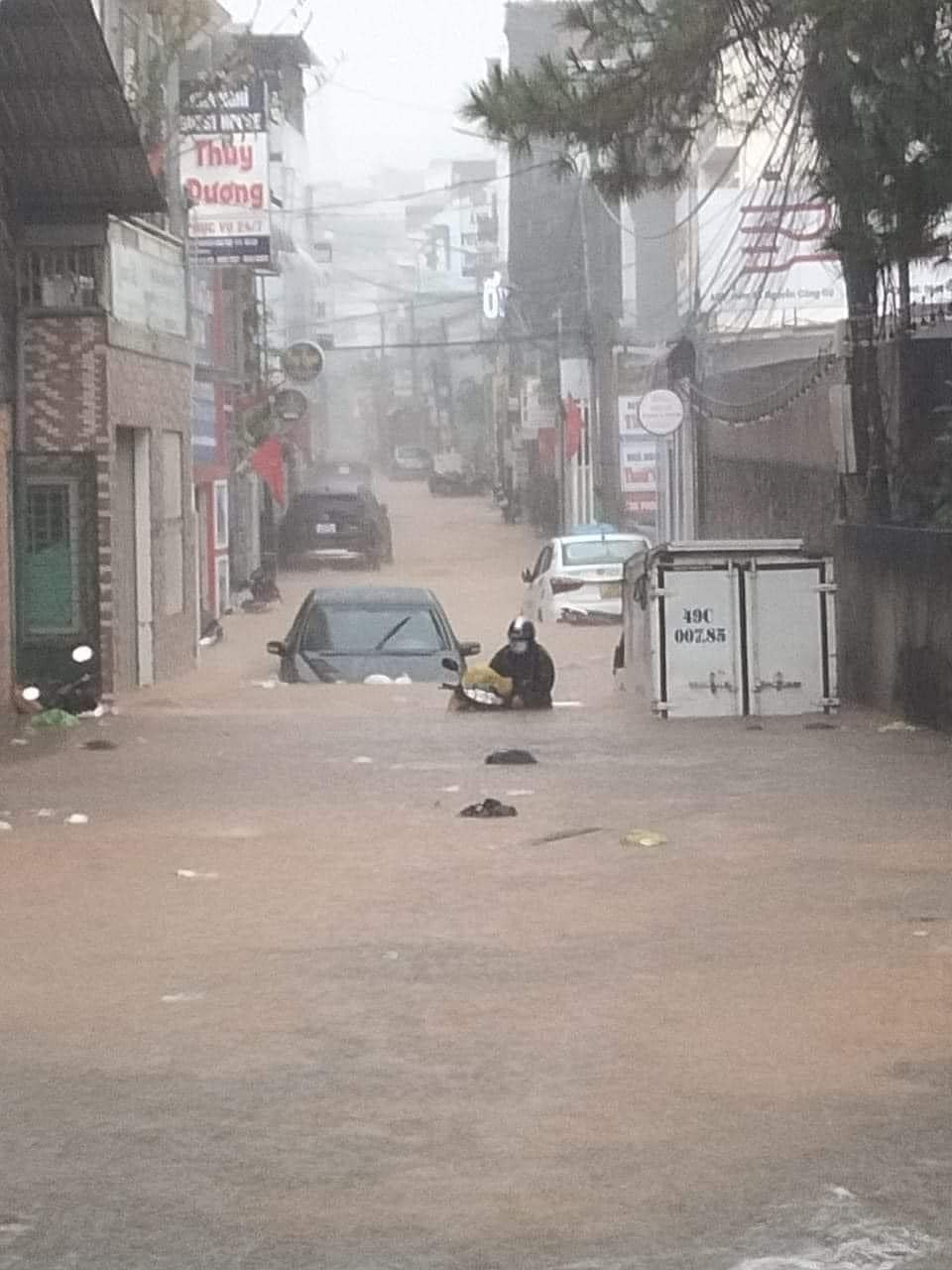 da lat ngap nang sau tran mua lon keo dai hon 1 tieng chieu ngay 195 da lat ngap nang sau tran mua lon keo dai hon 1 tieng chieu ngay 195