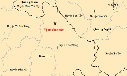 lien tiep xay ra 7 tran dong dat o kon tum trong ngay 1 91