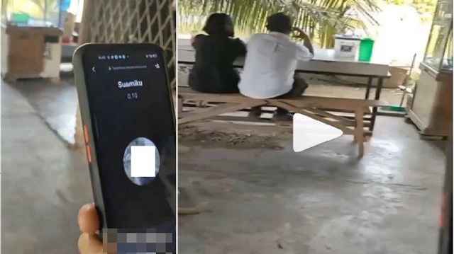 dang len lut voi nhan tinh thi vo goi dien chong rot tim ra ngoai khi nhin ve phia sau dang len lut voi nhan tinh thi vo goi dien chong rot tim ra ngoai khi nhin ve phia sau
