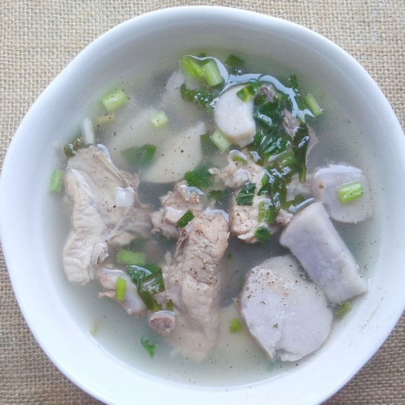 troi mua lanh lam ngay mon canh khoai so ham xuong thom ngon kho cuong3