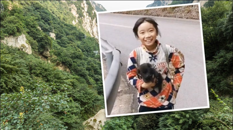 be gai mot minh di bo 40 phut doc theo duong nui heo lanh de nho nguoi day hoc