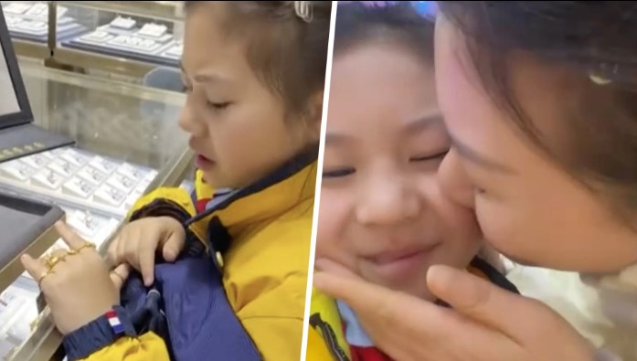 be gai tiet kiem tien moi ngay de mua nhan vang tang me khien dan tinh xon xao be gai tiet kiem tien moi ngay de mua nhan vang tang me khien dan tinh xon xao
