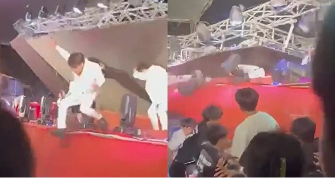 bi man hinh led de trung khi dang bieu dien suc khoe cua ca si titi hien ra sao bi man hinh led de trung khi dang bieu dien suc khoe cua ca si titi hien ra sao