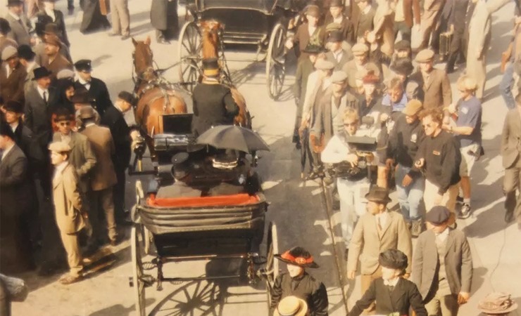 loat anh hau truong chua tung cong bo cua bo phim an khach thu 4 moi thoi dai titanic11