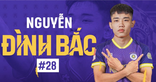 tien dao tre nguyen dinh bac khoac ao so bao nhieu khi gia nhap ha noi fc
