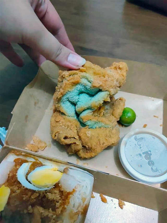 nguoi phu nu soc toan tap vi mieng ga ran 1