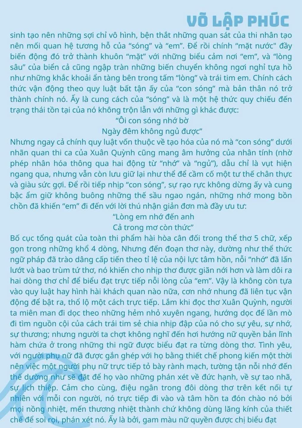 bai phan tich song 8 bai phan tich song 8
