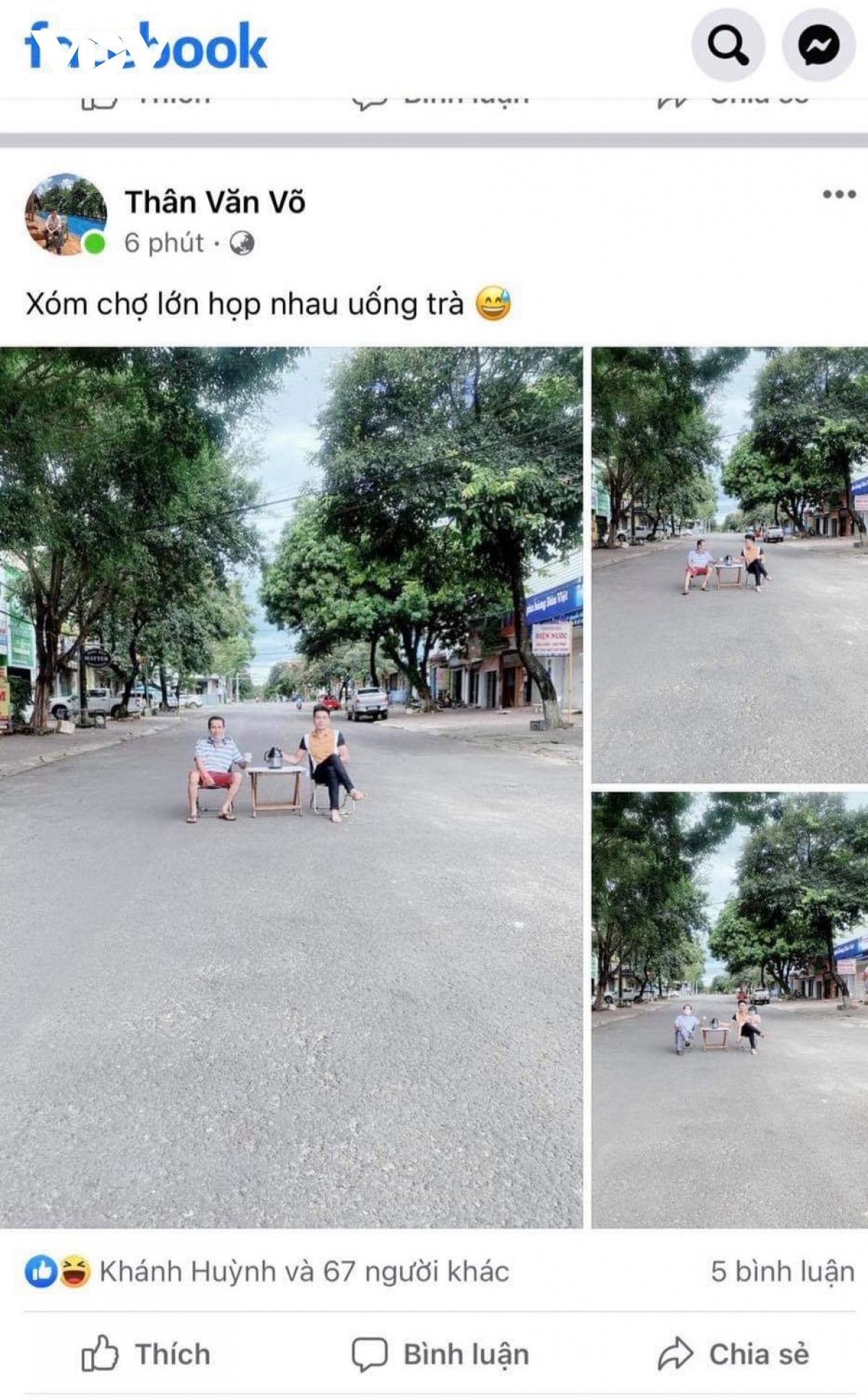 vac ban ghe ra ngoi giua duong 1
