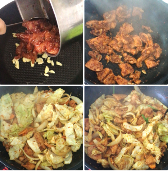 ga xao bap cai pho mai 2 ga xao bap cai pho mai 2