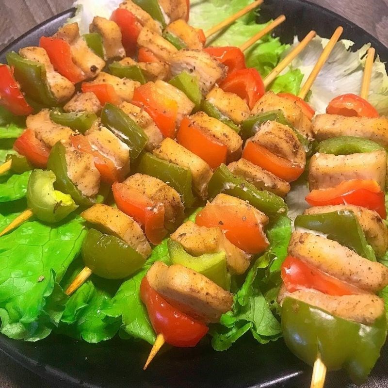 ga nuong xien que 5 ga nuong xien que 5