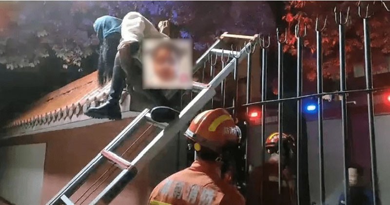 nu sinh treo tuong gap su co 1