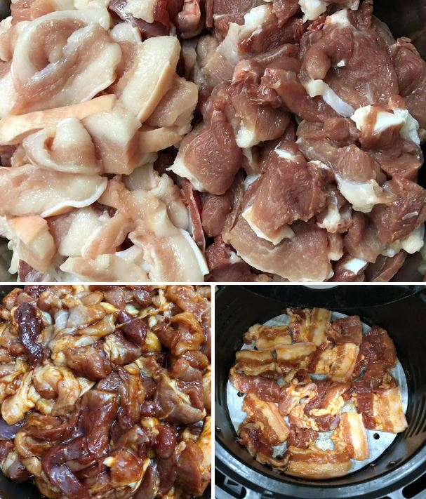 cach lam bun cha bang noi chien khong dau dspl 1