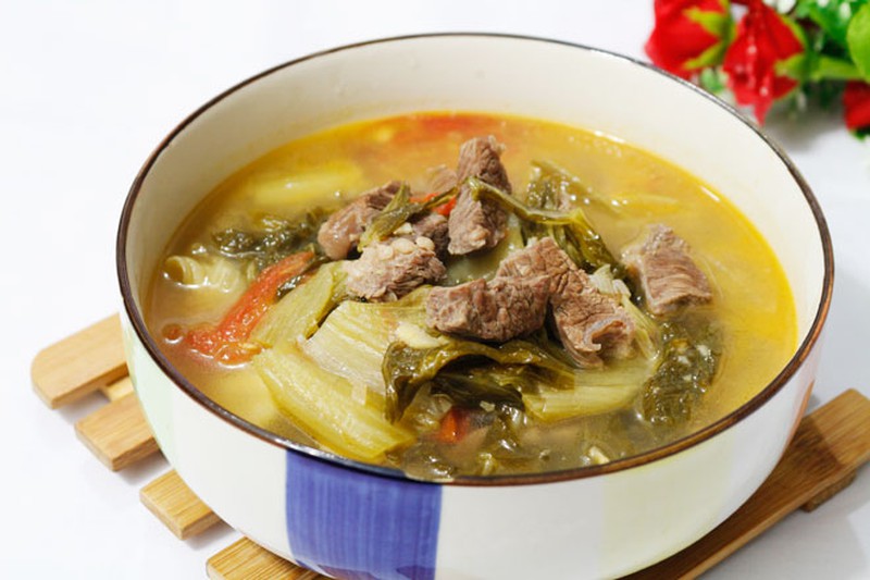 canh dua chua thit bo 4 canh dua chua thit bo 4