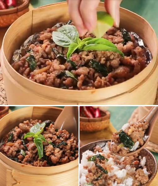 thit bam xao la que 4