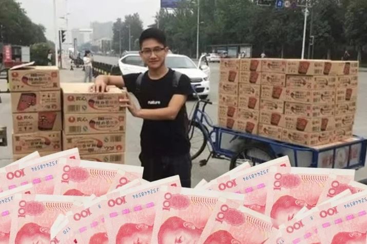 nam sinh kiem duoc 3 ty