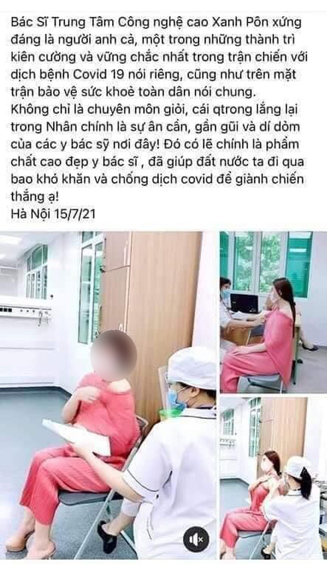 pho gd bv xanh pon len tieng vu co gai khoe duoc tiem vaccine covid 19 nho quen nguoi anh 