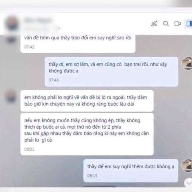 xon xao vu giang vien bi to ga day kem nu sinh tai khach san se xu ly nghiem neu co sai pham 