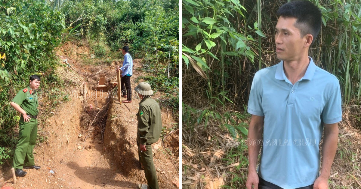 truy quet nhom vang tac dao ham sau hang chuc met o lai chau