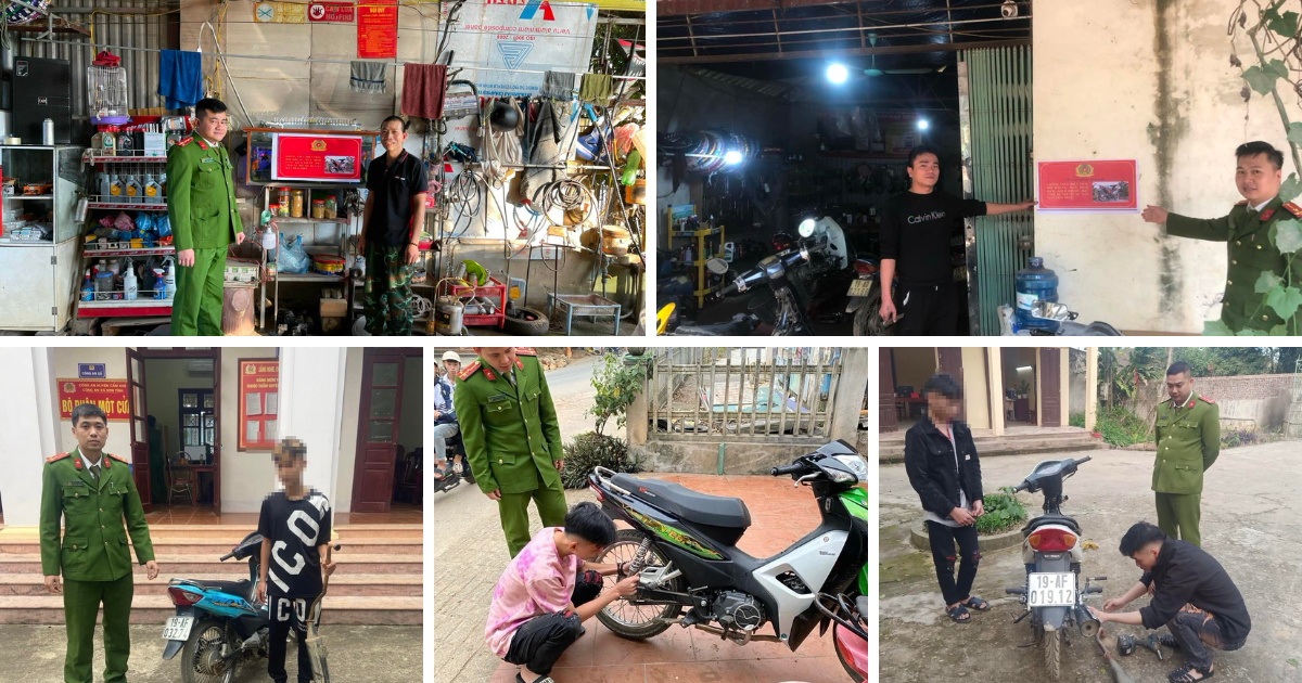 cong an ky cam ket voi 120 chu cua hang khong do po xe may o phu tho cong an ky cam ket voi 120 chu cua hang khong do po xe may o phu tho