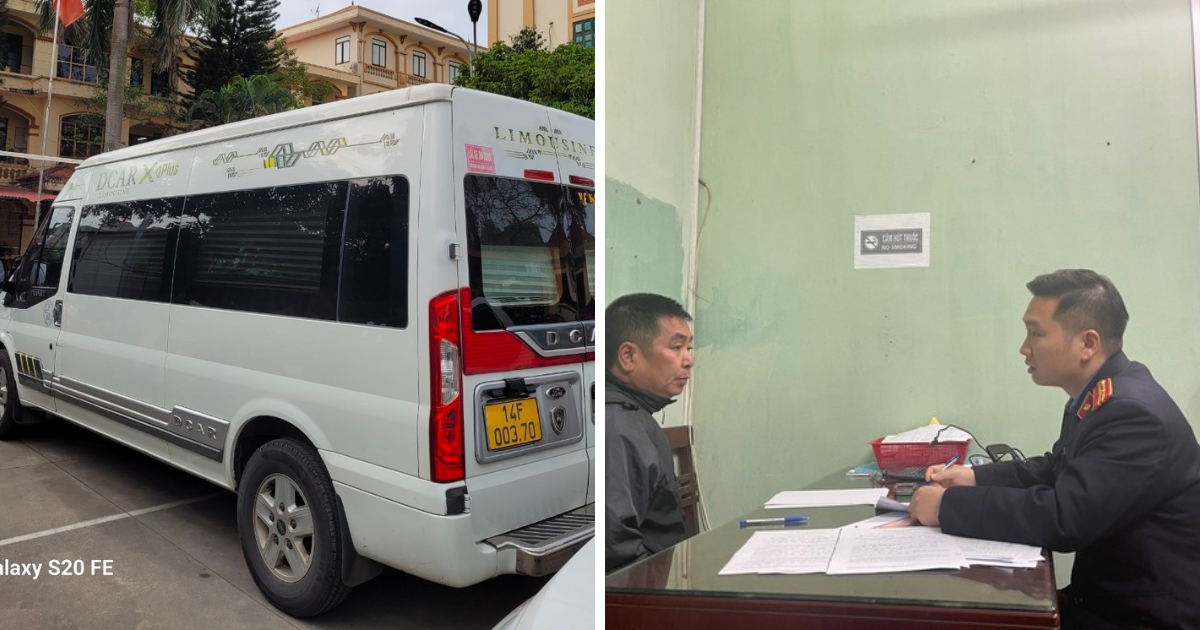 bi mat kinh hoang ben trong chiec xe o to 16 cho chuyen bat khach doc duong o bac ninh 1 bi mat kinh hoang ben trong chiec xe o to 16 cho chuyen bat khach doc duong o bac ninh 1